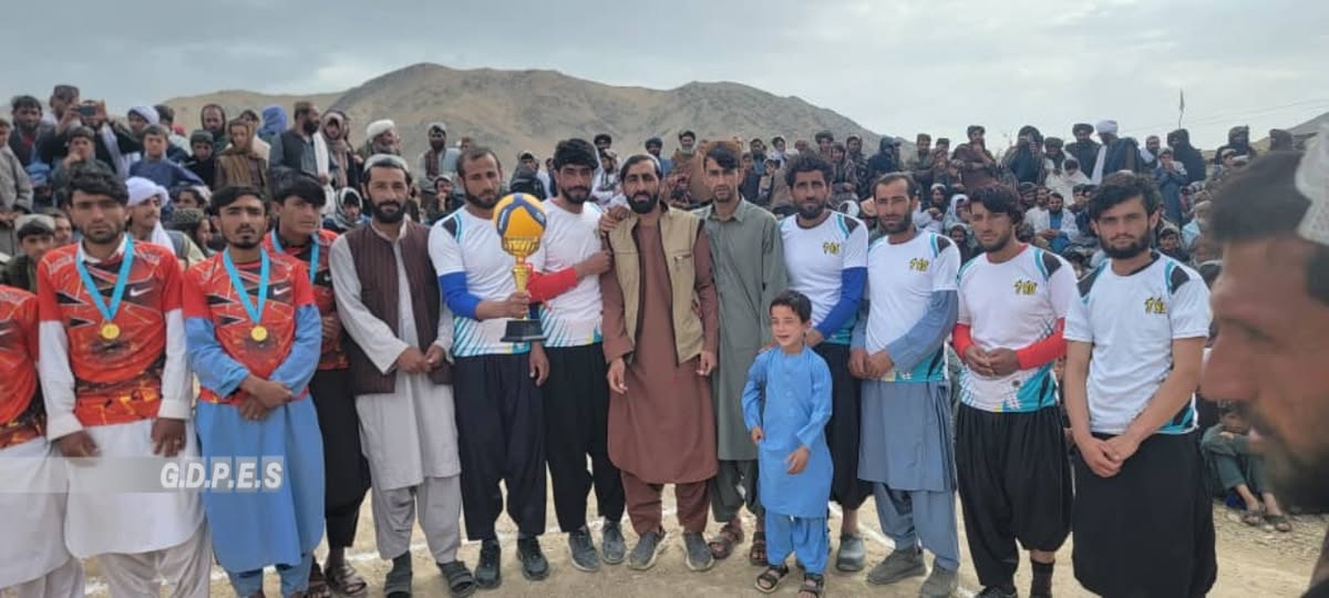 زابل؛ ارغنداب ولسوالۍ د واليبال اختريزې سيالۍ پای ته ورسېدې