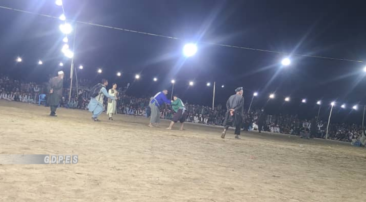 کندز؛ رقابت‌های محلی کورش میان ١٠٠ ورزشکار در ولسوالی قلعه زال برگزار شد