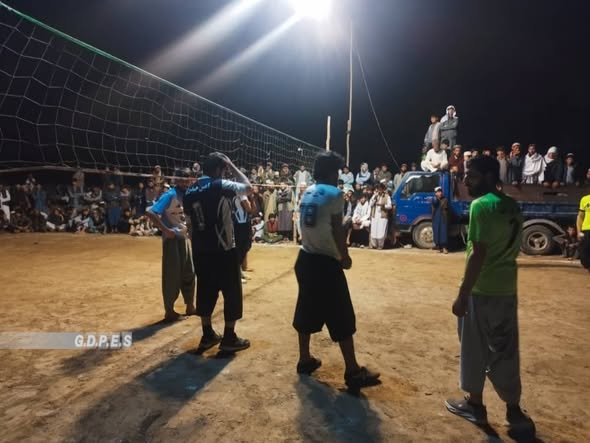 مسابقات والیبال با اشتراک چهارده تیم در ولسوالی کلباد ولایت کندز برگزار گردید