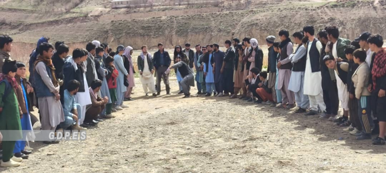 مسابقات پرتاب سنگ میان ۲۲ ورزشکار در ولسوالی اشترلی ولایت دایکندی برگزار گردید