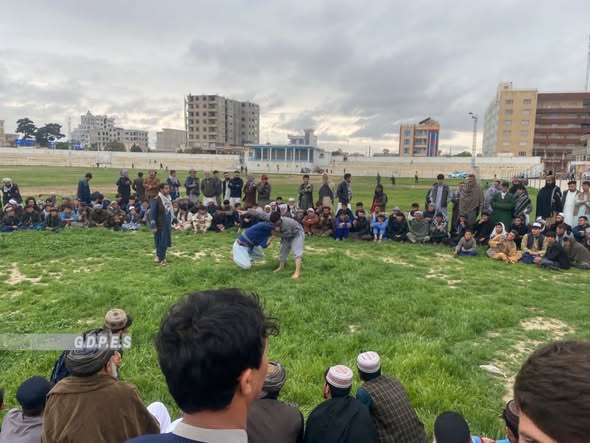 بلخ؛ رقابت‌های کورش میان ۶۰ پهلوان در شهر مزارشریف برگزار شد