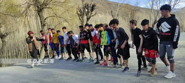 ميدان وردګ؛ جلرېز ولسوالۍ کې د ٢٠ ورزشکارانو ترمنځ د ځغاستې سیالۍ ترسره شوې