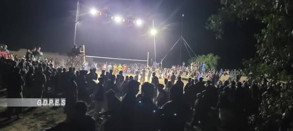 کندز؛ قلعه زال ولسوالۍ کې د واليبال شپنۍ سيالۍ وشوې