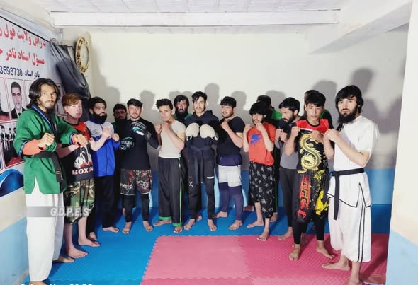 زابل؛ شاجوی ولسوالۍ کې د ۱۶ ورزشکارانو ترمنځ د کیک جیتسو سیالۍ ترسره شوې