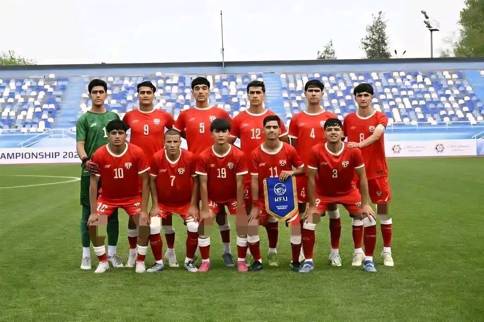 د فوټبال له ۱۷ کلونو کم عمره ملي لوبډلې له ترکمنستان سره لوبه مساوي کړه