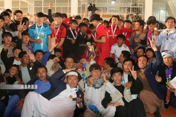 مسابقات فوتسال میان ۳۲ تیم در ولسوالی جاغوری ولایت غزنی به پایان رسید