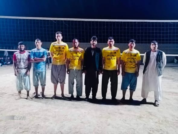 جوزجان؛ رقابت‌های واليبال با اشتراک ۶ تیم در ولسوالی مردیان برگزار شد