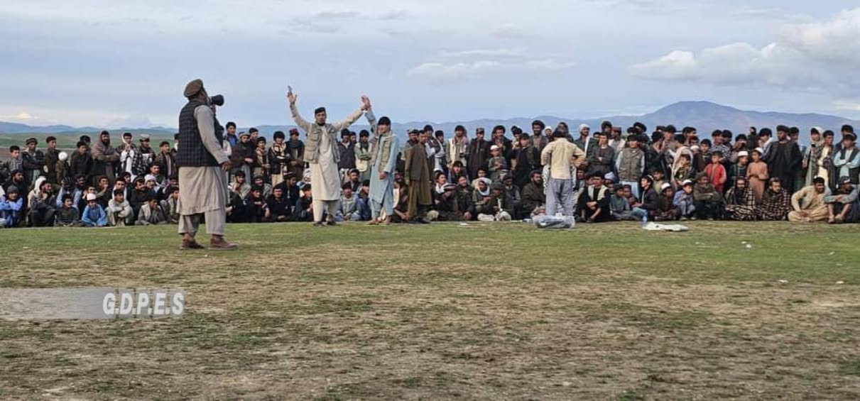 تخار؛ برگزاری رقابت های کشتی محلی با اشتراک ۶۰ تن در ولسوالی بهارک