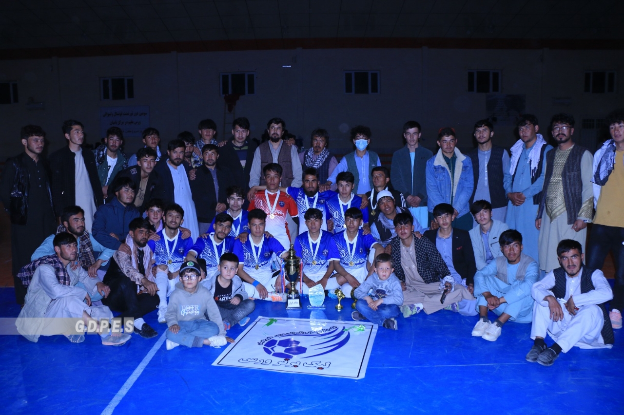 مسابقات فوتسال میان هشت تیم در ولسوالی ورس ولایت بامیان به پایان رسید