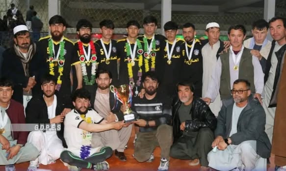 مسابقات والیبال میان ۱۹ تیم در ولسوالی جاغوری ولایت غزنی پایان یافت