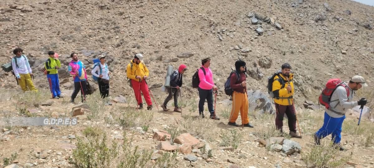 تیم یازده نفری کوهنوردان ولایت غزنی در سلسله کوه های ولسوالی ده یک صعود نمودند