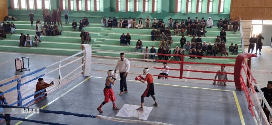 لوگر؛ برگزاری رقابت های بکسینگ با اشتراک ۱۰۰ تن در پل علم