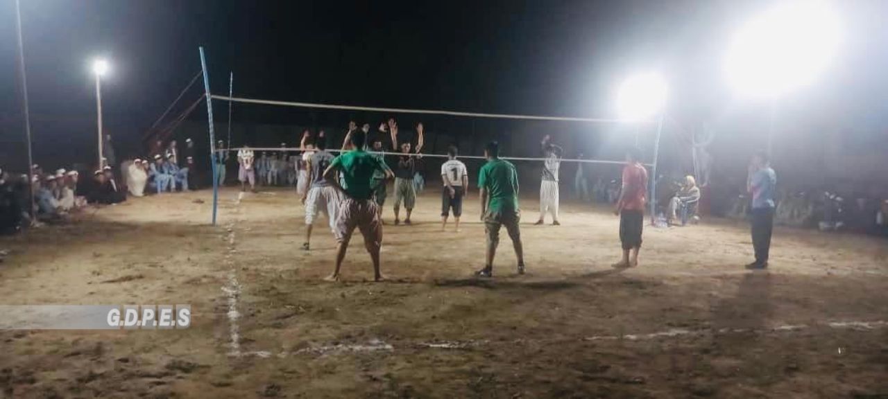 مسابقات والیبال میان شش تیم در ولسوالی قرقین ولایت جوزجان به پایان رسید