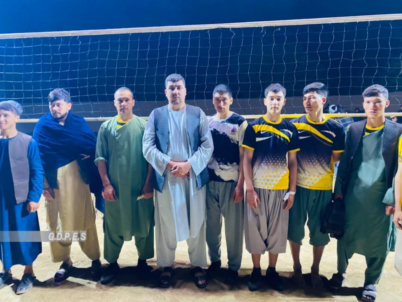 جوزجان؛ مرکز شبرغان ښار کې د شپږو لوبډلو ترمنځ د واليبال سيالۍ وشوې