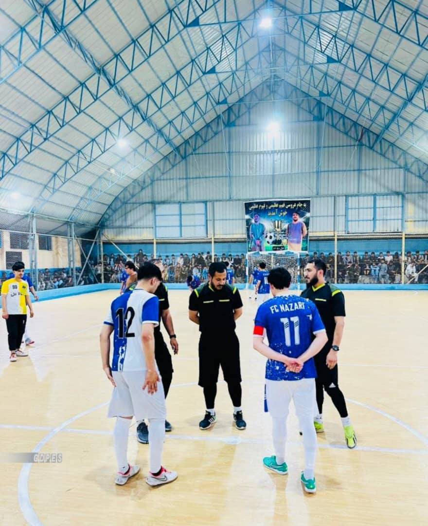 جوزجان؛ پایان رقابت های فوتسال با اشتراک ۶ تیم در شهر شبرغان