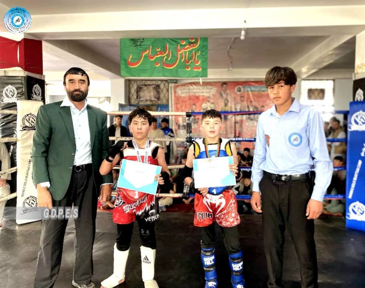کابل کې د ٧٠ ورزشکارانو ترمنځ د موی تای سیالۍ ترسره شوې