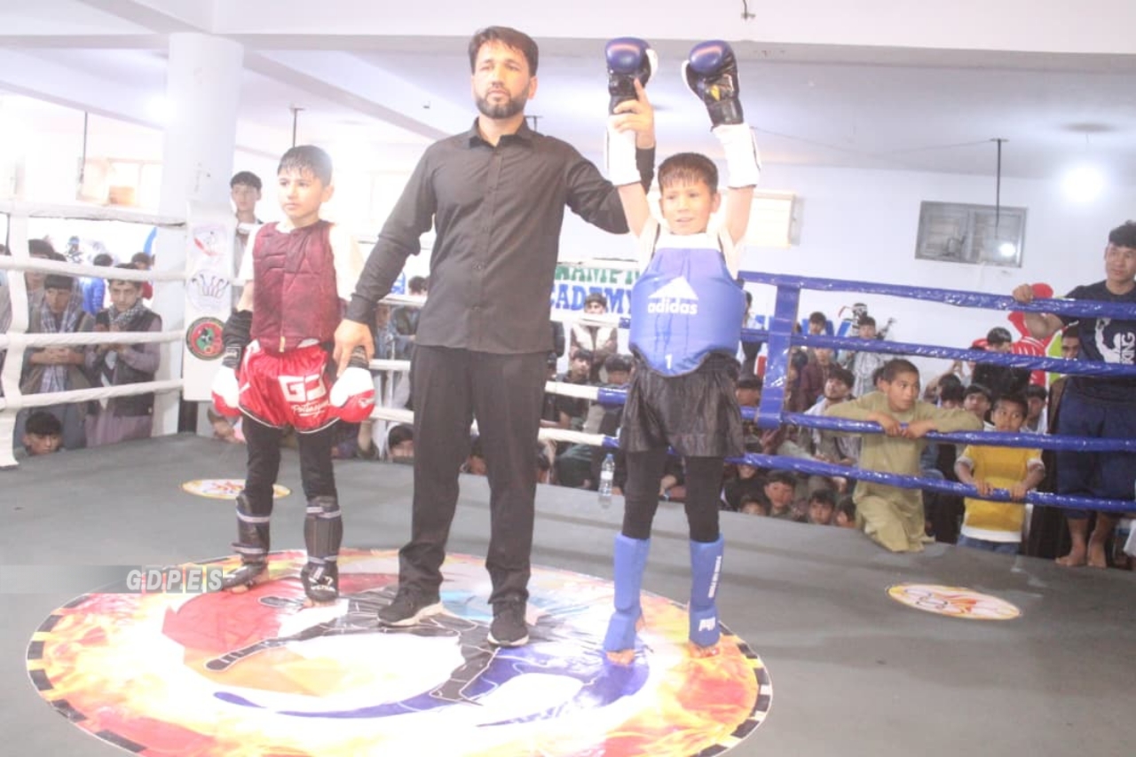 برگزاری رقابت‌های موی‌تای در بلخ