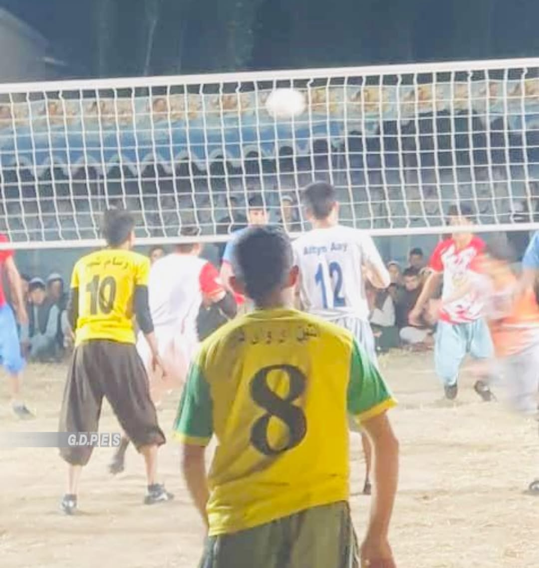 رقابت های محلی والیبال در قریه صدیق مخدوم ولسوالی خماب ولایت جوزجان به پایان رسید