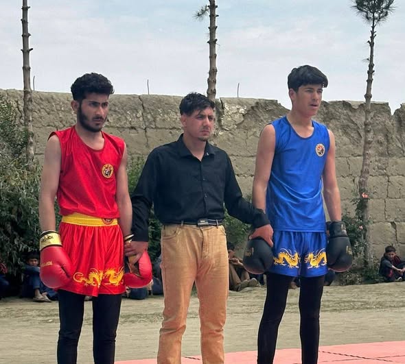 ننگرهار؛ خوږياڼو ولسوالۍ کې د ۴۰ ورزشکارانو ترمنځ د ووشو سيالۍ وشوې