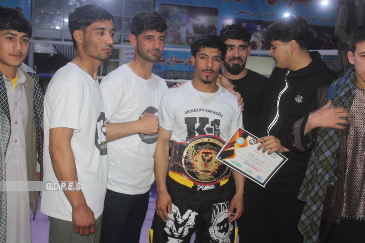 برگزاری رقابت‌های سبک K1 کیک بوکسینگ میان ۵۰ ورزشکار در بلخ