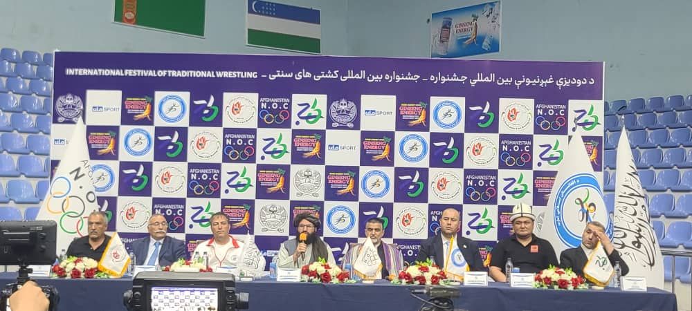 مولوي احمدالله وثیق د اوو هیوادونو د ۶۰ ورزشکارانو ترمنځ د دودیزو لوبو په اړه مطبوعاتي کنفرانس کې وویل: