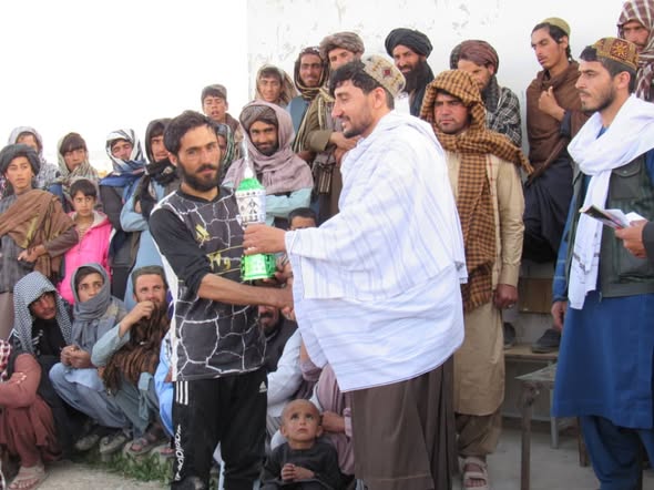 غزنی؛ رقابت های دوش با اشتراک ۲۳ تن در ولسوالی گیلان برگزار شد