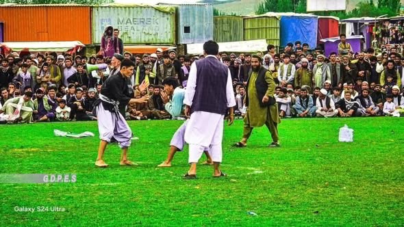 تخار؛ برگزاری رقابت های محلی کورش با اشتراک ۷۰ تن در ولسوالی اشکمش