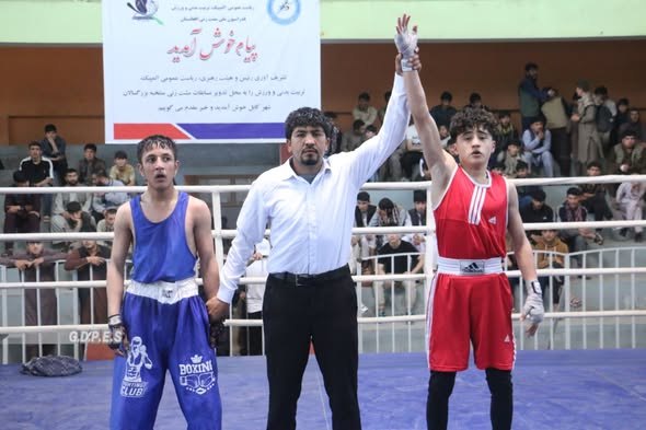 مسابقات منتخبه بوکسینگ نوجوانان شهر کابل آغاز شد