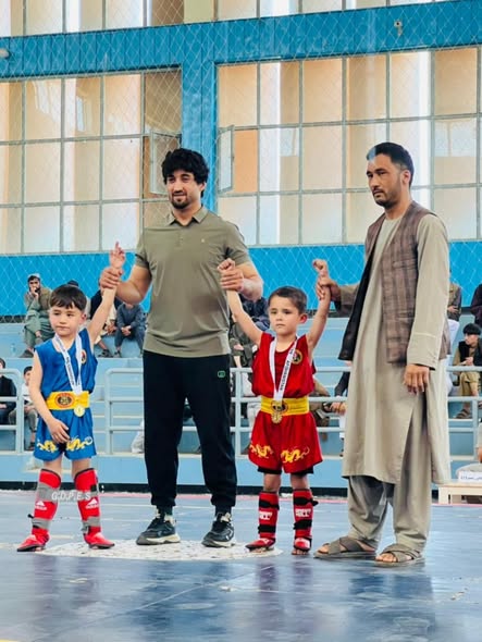 تخار؛ مرکز تالقان ښار کې د ۷۰ ورزشکارانو ترمنځ د ووشو سيالۍ وشوې