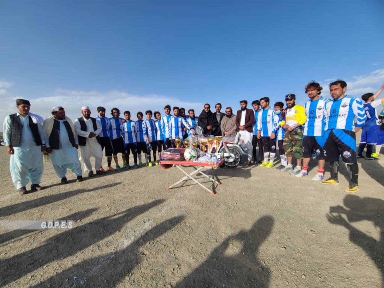 غزني؛ اندړ ولسوالۍ کې د ۳۴ لوبډلو ترمنځ د فوټبال سيالۍ پای ته ورسېدې
