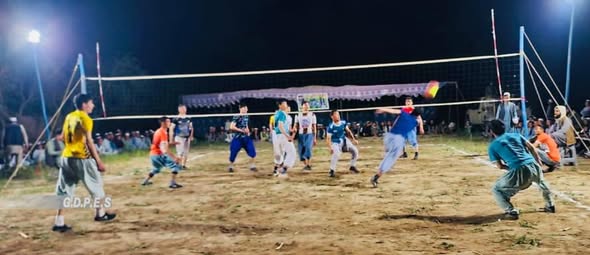 جوزجان؛ قرقین ولسوالۍ کې د شپږو لوبډلو ترمنځ د واليبال سيالۍ وشوې