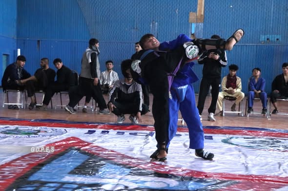 مسابقات منتخب جوجیتسوی شهر کابل آغاز شد