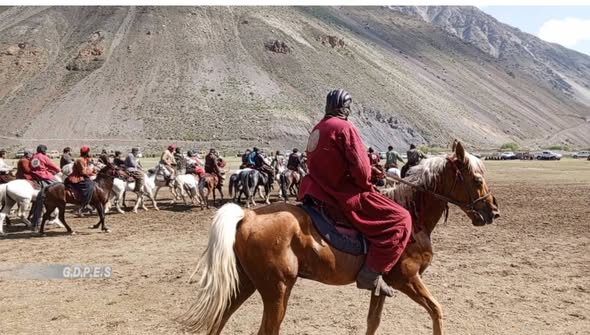 پنجشیر؛ رقابت های بزکشی با اشتراک ۴۰ چاپنداز در مرکز برگزار شد
