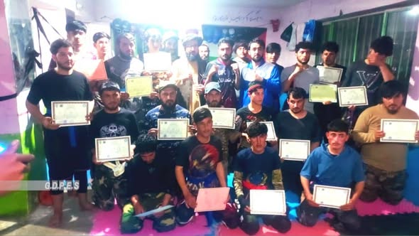 برگزاری رقابت‌های سبک UFC ورزش‌های رزمی میان ۳۸ ورزشکار در زابل