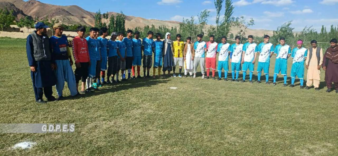مسابقات لیگ دسته یک بهاری فوتبال در ولسوالی تولک ولایت غور افتتاح شد