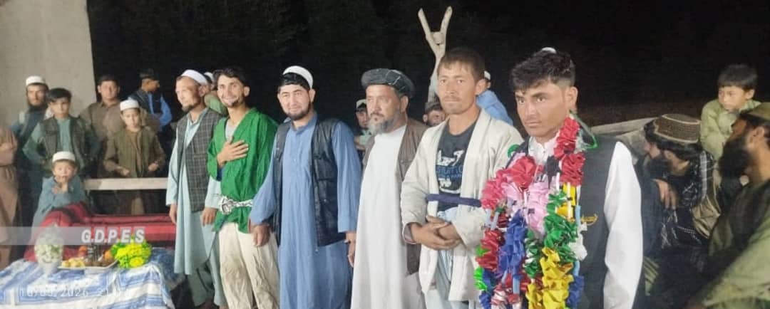 کندز؛ امام صاحب ولسوالۍ کې د ۵۰ پهلوانانو ترمنځ د سیمه‌ییزې غېږ نیونې سیالۍ ترسره شوې