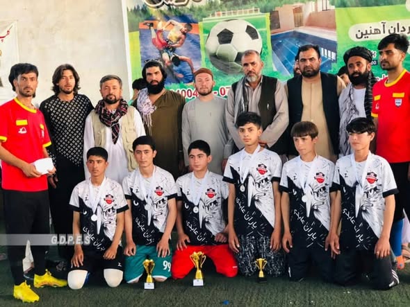 مسابقات فوتسال میان ده تیم در ولسوالی نهرین ولایت بغلان به پایان رسید
