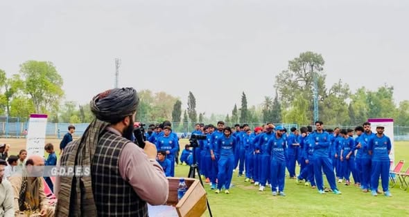 ننګرهار؛ مرکز جلال آباد ښار کې د شپږ لوبډلو ترمنځ د ټېپ بال کرېکټ سیالۍ پیل شوې