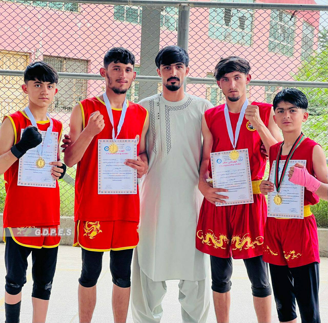 خوست کې د ۲۴ ورزشکارانو ترمنځ د ووشو سیالۍ ترسره شوې