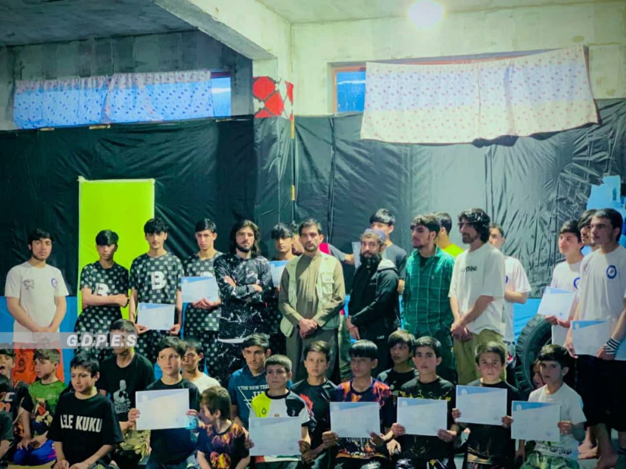 پکتیا کې د ۲۰ ورزشکارانو ترمنځ د پارکور سیالۍ وشوې