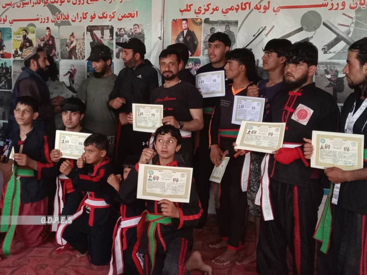 ننګرهار کې د کنفتوا ۱۶ ورزشکارانو ته د ارتقأ کمربندونه ورکول شول