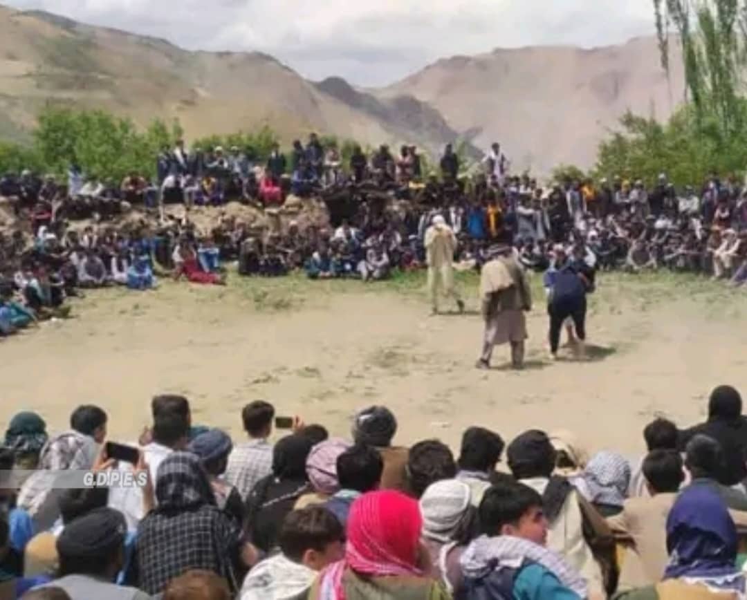 مسابقات کورش با اشتراک ۴۰ ورزشکار در ولسوالی بلخاب ولایت سرپل برگزار گردید