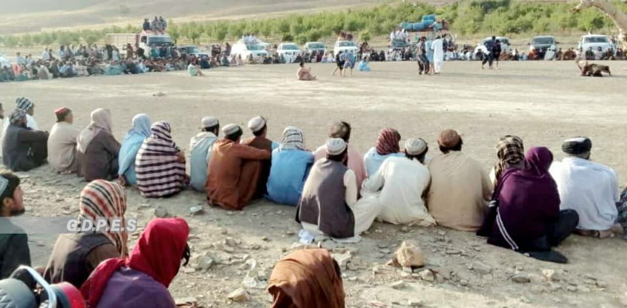 زابل؛ شينکۍ ولسوالۍ کې د ۱۰۰ پهلوانانو ترمنځ د غېږ نيونې سيالۍ وشوې