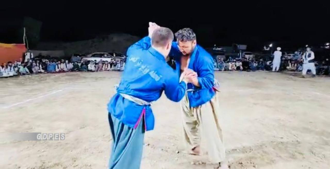 مسابقات کورش با حضور چهل ورزشکار در ولسوالی آقچه ولایت جوزجان برگزار گردید