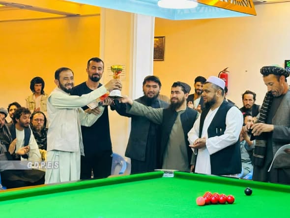 مسابقات سنوکر با اشتراک ۱۶ بازیکن در مرکز ولایت سمنگان به پایان رسید