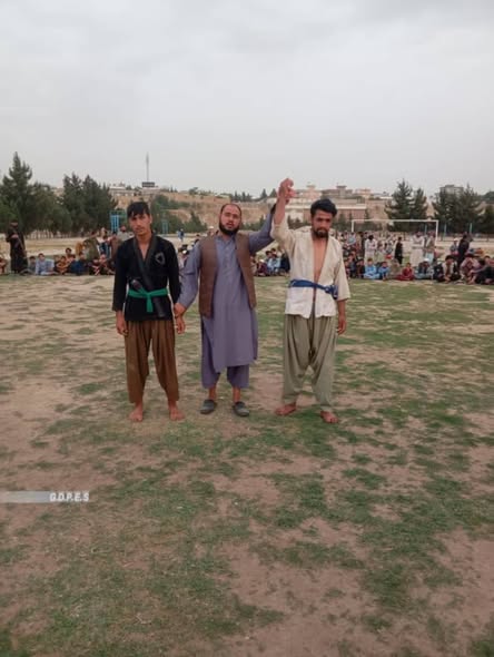 کندز کې د ۶۰ پهلوانانو ترمنځ سيالۍ وشوې
