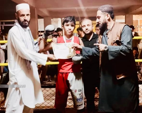 ننگرهار؛ مرکز جلال آباد ښار کې د ۴۴ ورزشکارانو ترمنځ رزمي سیالۍ ترسره شوې