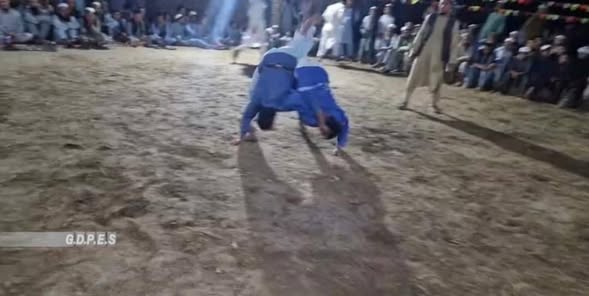 بلخ؛ شورتپې ولسوالۍ کې د ۸۰ پهلوانانو ترمنځ د کورش سیالۍ ترسره شوې