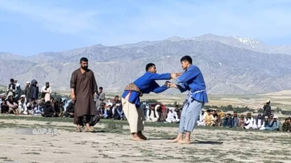 بغلان؛ برگزاری رقابت‌های کورش با اشتراک ۸۰ تن در ولسوالی برکه