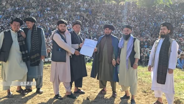سمنگان؛ دره صوف ولسوالۍ کې د ۲۰۰ پهلوانانو ترمنځ د پهلوانۍ سيالۍ وشوې